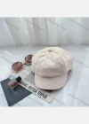 Wholesale Women's Warm Cozy Visor Beret Hat - Liuhuamall