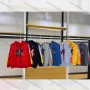 Wholesale  Boys Gradient Stripes Sleeves Letters Print Graphic Hoodies preview