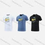 Wholesale Men's Athletic Workout Letter Graphic Short Sleeve Round Neck Tee MT21427# preview