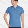 Wholesale Men's Casual Plain Short Sleeve Polo Shirt A2800# preview