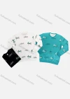 Wholesale Men's Casual Letter Print Round Neck Long Sleeve Sweatshirt - Liuhuamall