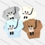 Wholesale Kid's Casual Cartoon Graphic Mink Hair Sweater (Pack Of 12)6799# preview