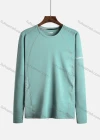 Wholesale Men's High Stretchy Round Neck Plain Letter Athletic Long Sleeve Sweatshirt 2091# - Liuhuamall