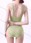 Wholesale Women's Sporty Breathable Racerback Sports Bra & Brief 2-piece Set 503# - Liuhuamall