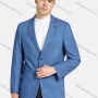 Wholesale Men's Business Lapel Plain Slim Fit Single Breasted Patch Pockets Blazer 82375# preview