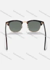 Wholesale Tortoiseshell Semi-Rimless Solid Lenses Sunglasses - Liuhuamall