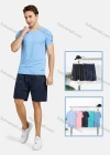 Wholesale Men's Athletic Short Sleeve Breathable Running T-shirts - Liuhuamall