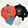 Wholesale Men's Casual Long Sleeve Crew Neck Letter Graphic Pullover Sweatshirts 926# preview
