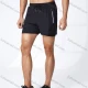 Wholesale Men's Athletic Workout 2-in-1 Allover Print Zipper Pockets Drawstring Elastic Waist Shorts 62207# Black Guangzhou Clothing Wholesale Market & Suppliers -LIUHUAMALL