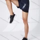 Wholesale Men's Athletic Workout 2-in-1 Letter Print Drawstring Elastic Waist Shorts 62210# Navy Guangzhou Clothing Wholesale Market & Suppliers -LIUHUAMALL