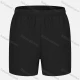 Wholesale Men's Athletic Workout Plain Zipper Pockets Elastic Waist Shorts 62223# Black Guangzhou Clothing Wholesale Market & Suppliers -LIUHUAMALL