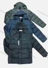 Wholesale Men's Casual Plain Warm Detachable Hood Zip Pockets Puffer Coat - Liuhuamall
