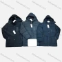 Wholesale Men's Casual Plain Warm Detachable Hood Snap Buttons Puffer Coat preview