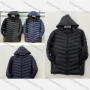 Wholesale Men's Casual Plain Warm Hood Zipper Pockets Puffer Coat preview