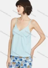 Wholesale Women's Milk Silk Plain Ruched Cami Tops & Floral Print Pants 2 Piece Lounge Pajamas Set A12# - Liuhuamall