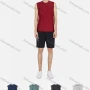 Wholesale Men's Round Neck Sleeveless Breathable Quick Dry Plain Tank Top preview