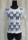 Wholesale Women's Casual Round Neck Hollow Out Plain Knit Top - Liuhuamall