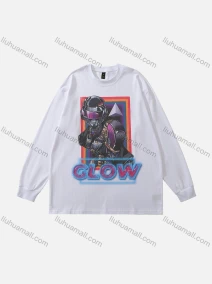 Wholesale Men's Fashion 100%Cotton Crew Neck Long Sleeve Graphic T-shirt CBS11#, LIUHUA CLOTHING WHOLESALE