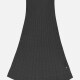 Women's Causal Elastic Waist Plain Skirt Black Clothing Wholesale Market -LIUHUA