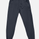 Men's Casual Pockets Drawstring Plain Cargo Pant Black Clothing Wholesale Market -LIUHUA