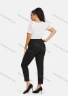 Wholesale Women's Casual Plus Size High Elastic Striped Print Stright Leg Pants With Drawstring 33103# - Liuhuamall