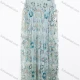 Wholesale Women's Elegant Beaded Floral Embroidered Evening Gown Two-Piece Set #CJ643 Light Blue Clothing Wholesale Market Liuhua