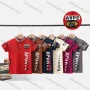 Wholesale Boy's Casual Letter Print Short Sleeve Modal Cotton Polo Shirt preview