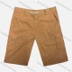 Wholesale Men's Casual Plain Flap Pockets Cargo Shorts HK-66# Copper Clothing Wholesale Market Liuhua