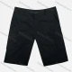 Wholesale Men's Casual Plain Flap Pockets Cargo Shorts HK-66# Black Clothing Wholesale Market Liuhua