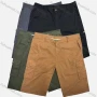 Wholesale Men's Casual Plain Flap Pockets Cargo Shorts HK-66# preview