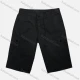Wholesale Men's Casual Plain Flap Pockets Drawstring Cargo Shorts HK-67# Black Clothing Wholesale Market Liuhua
