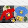 Wholesale Boy's Comfy Long Sleeve Letter Cartoon Graphic T-Shirt preview