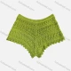 Wholesale Women's Boho Slim Fit Plain Knit Hot Shorts Green Guangzhou Clothing Wholesale Market & Suppliers -LIUHUAMALL