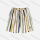 Wholesale Kid's Casual Striped Slant Pockets Drawstring Shorts MB21BKZ494# Multi-color Clothing Wholesale Market Liuhua