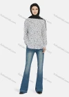 Wholesale Women's Casual Allover Print Long Sleeve Shirt 1180# - Liuhuamall