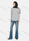Wholesale Women's Casual Allover Print Long Sleeve Shirt 1180# - Liuhuamall