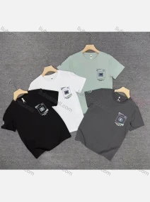 Wholesale Men's Casual Letter Print Short Sleeve Tee, LIUHUA CLOTHING WHOLESALE