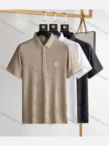 Wholesale Men's Casual Logo Short Sleeve Polo Shirt, LIUHUA CLOTHING WHOLESALE