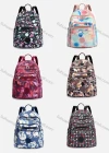Wholesale Unisex Casual Nylon Allover Print Backpack For School With Multiple Compartments - Liuhuamall