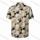 Wholesale 2026 New Men's Slim Fit Short Sleeve Abstract Print Shirt - Wholesale In Stock Casual Button Down Shirt Multi-color Clothing Wholesale Market Liuhua