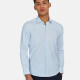 Men's Casual Plain Button Down Collared Long Sleeve Shirts 20-5# Light Blue Clothing Wholesale Market -LIUHUA