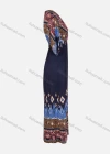 Wholesale Women's Folkloric Short Sleeve V-Neck Vintage Print Maxi Dress - Liuhuamall