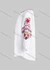 Wholesale Women's Casual Vintage Floral Embroidery Tie Neck Long Sleeve Blouse - Liuhuamall