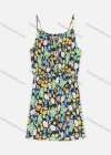 Wholesale Women's Spaghetti Strap Floral Print Cami Short Dress - Liuhuamall