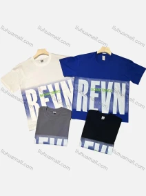 Wholesale Men's Casual Letter Print Round Neck Short Sleeve Tee, LIUHUA CLOTHING WHOLESALE