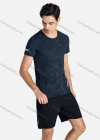 Wholesale Men's Sporty Crew Neck Breathable Quick Drying T-shirts - Liuhuamall
