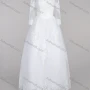 Wholesale Women's Glamorous Embroidery Pearl Decor Round Neck Beaded Corset Bodice Classic Tulle Wedding Dress preview