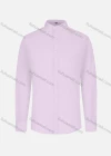 Wholesale Men's Business Plain Long Sleeve Shirt - Liuhuamall