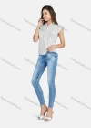 Wholesale Women's Casual Pin Dot Tie Neck Lace Trim Blouse - Liuhuamall