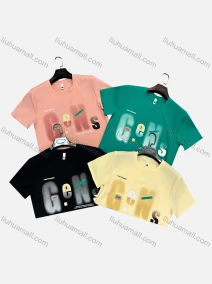 Wholesale Men's Casual Crew Neck Short Sleeve Letter 100%Cotton T-shirt, LIUHUA CLOTHING WHOLESALE